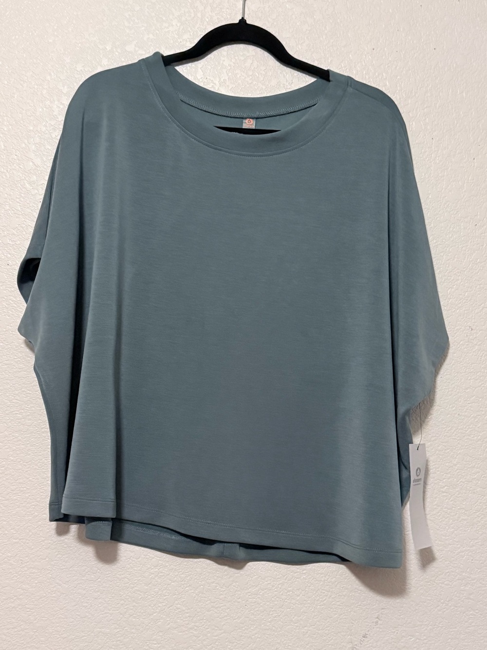Mono B Relaxed Short Sleeve Tee in Slate Blue 0188